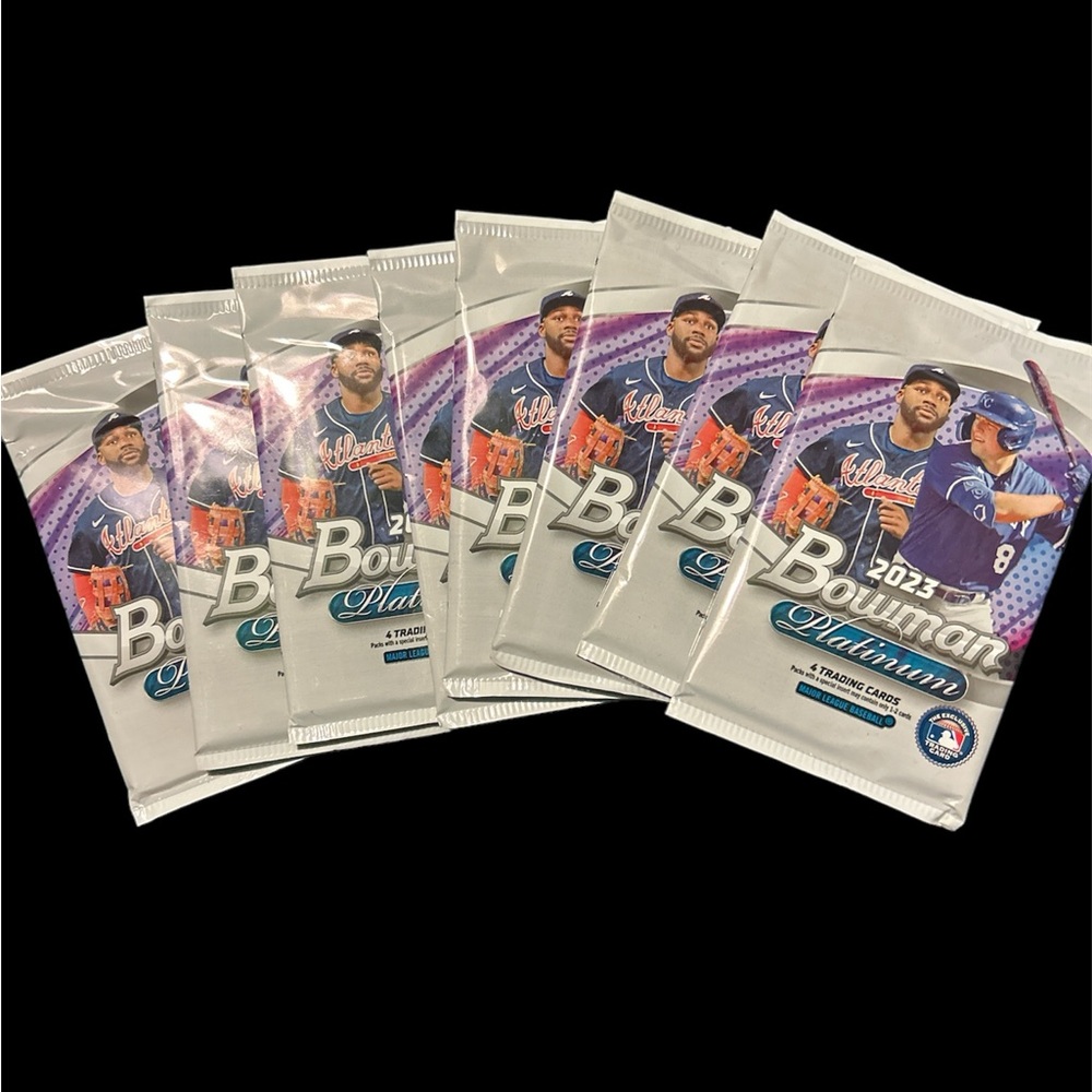(1) 2023 Bowman Platinum Baseball-4 Card Pack-Factory Sealed